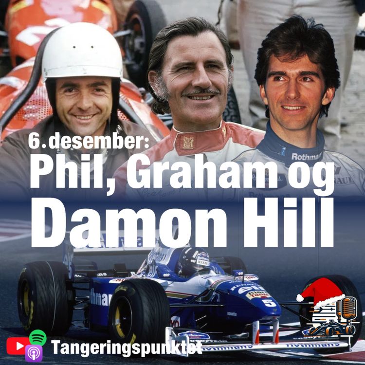 cover art for 6. desember: Phil, Graham og Damon Hill