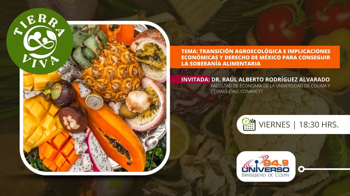 cover art for Transición Agroecológica e implicaciones Económicas y Derecho de México para Conseguir Soberanía Alimentaria
