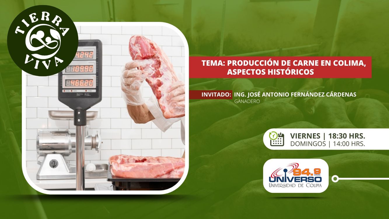 cover art for Producción de carne en Colima, aspectos históricos