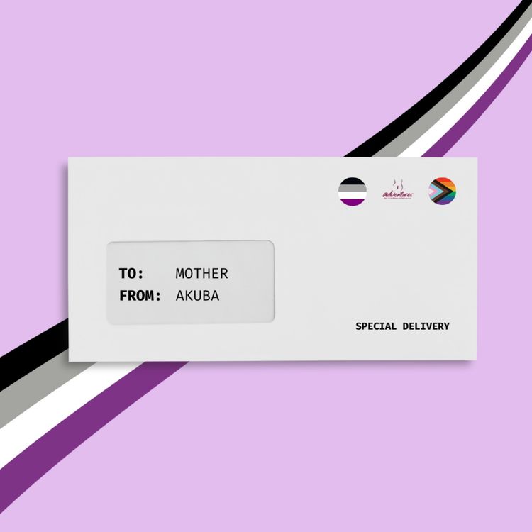 cover art for Dear Mum, I'm Asexual