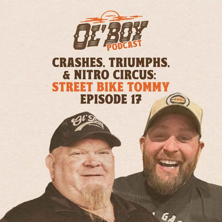 cover art for Episode 17 ~ Crashes, Triumphs, and Nitro Circus: Street Bike Tommy