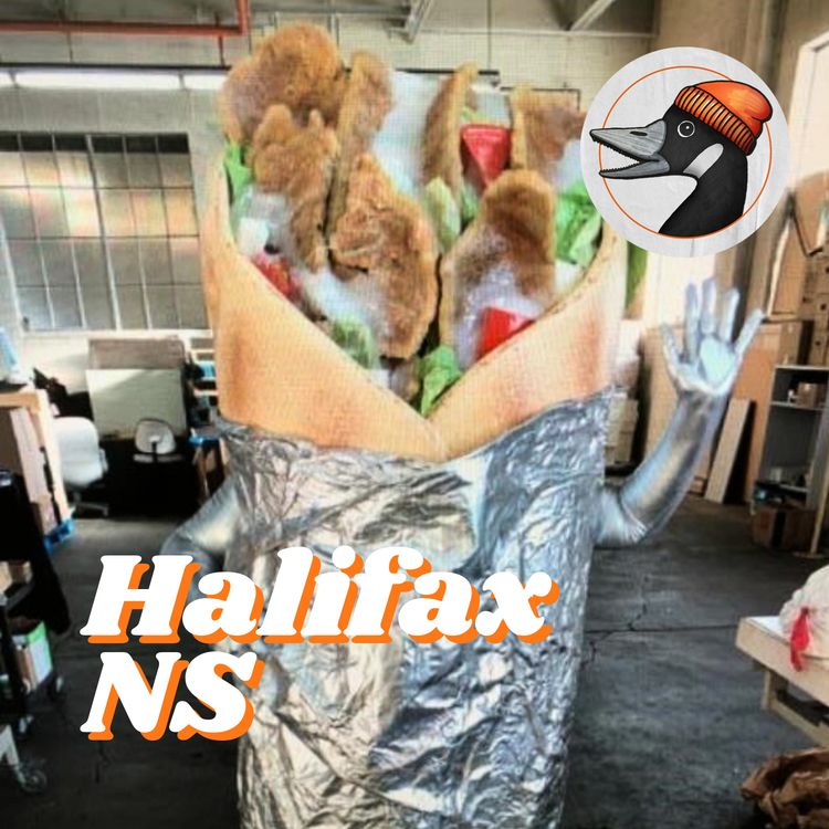 cover art for Halifax, NS: The perils of rickshaw driving, donairs, and Harry Houdini (Ft. Canada is Boring Podcast)