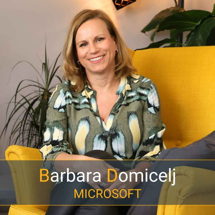 cover art for Bi na rumeni stol? #3 - Barbara Domicelj: "Včasih moramo biti kot človeštvo porinjeni v nekaj, da se stvari spremenijo."  