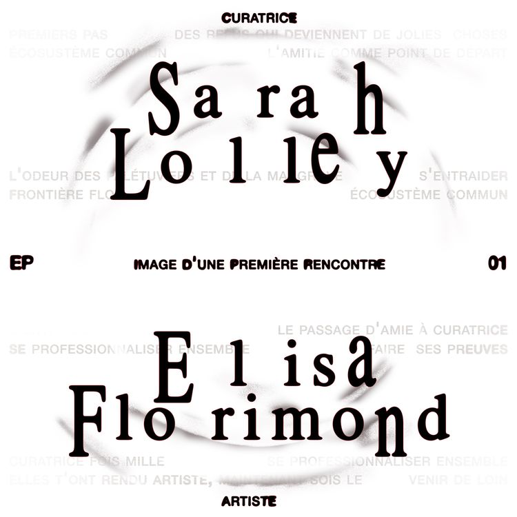 cover art for Sarah Lolley & Elisa Florimond : Image d'une première rencontre