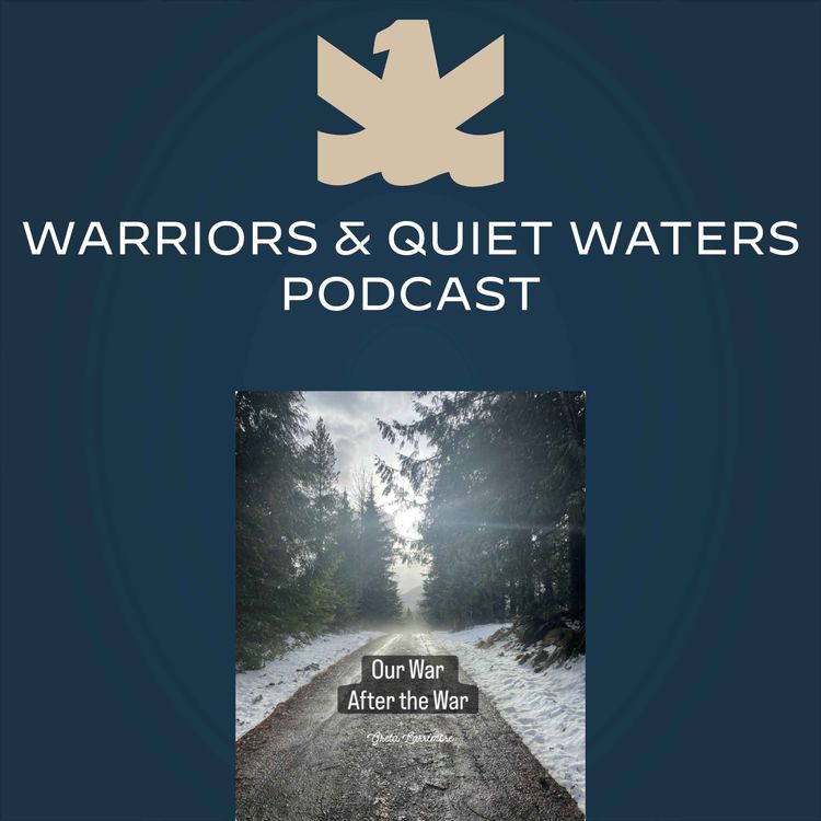 cover art for 35| Greta Larrimore, Author of Our War After The War