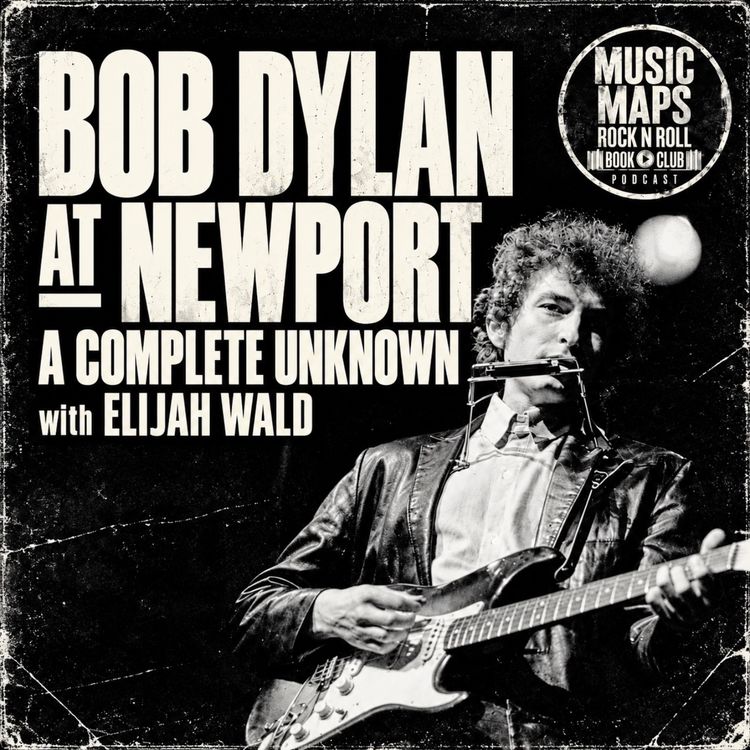 cover art for Bob Dylan at Newport with A Complete Unknown writer Elijah Wald