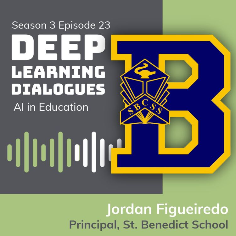 cover art for Levity and Learning: AI Leadership at St. Benedict CSS