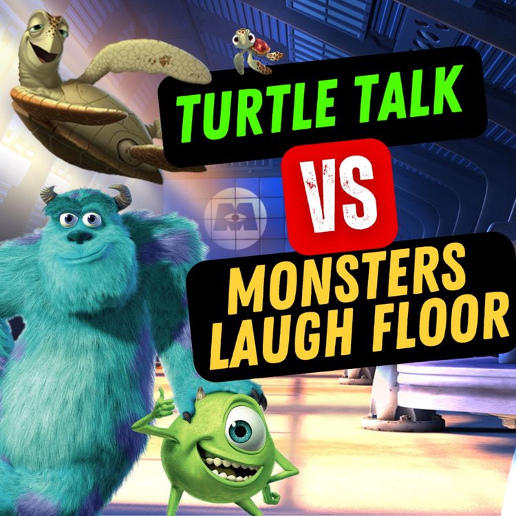 cover art for Turtle Talk vs Monsters Laugh Floor