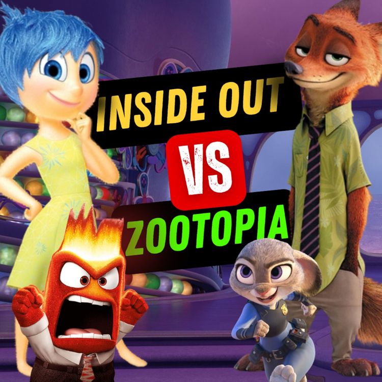 cover art for Inside Out VS Zootopia