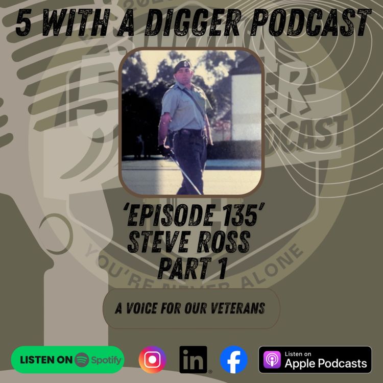 cover art for 5 With A Digger. Steve Ross. Part 1.