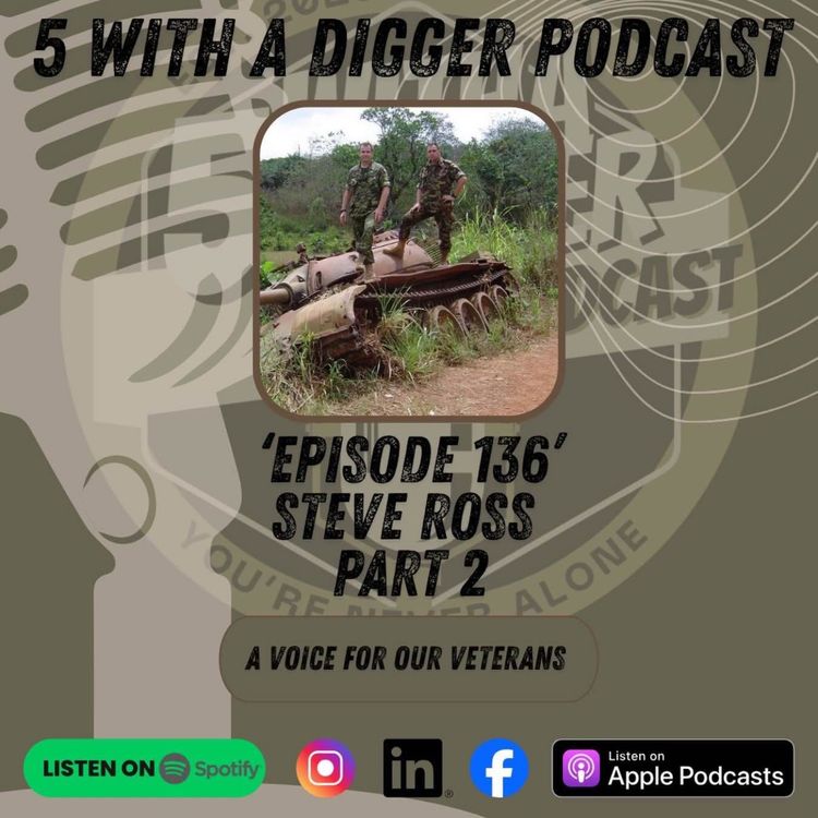 cover art for 5 With A Digger. Steve Ross Part 2.