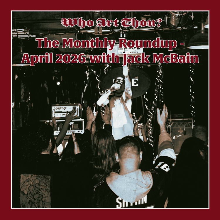cover art for The Monthly Roundup - April 2026 w/ Jack McBain