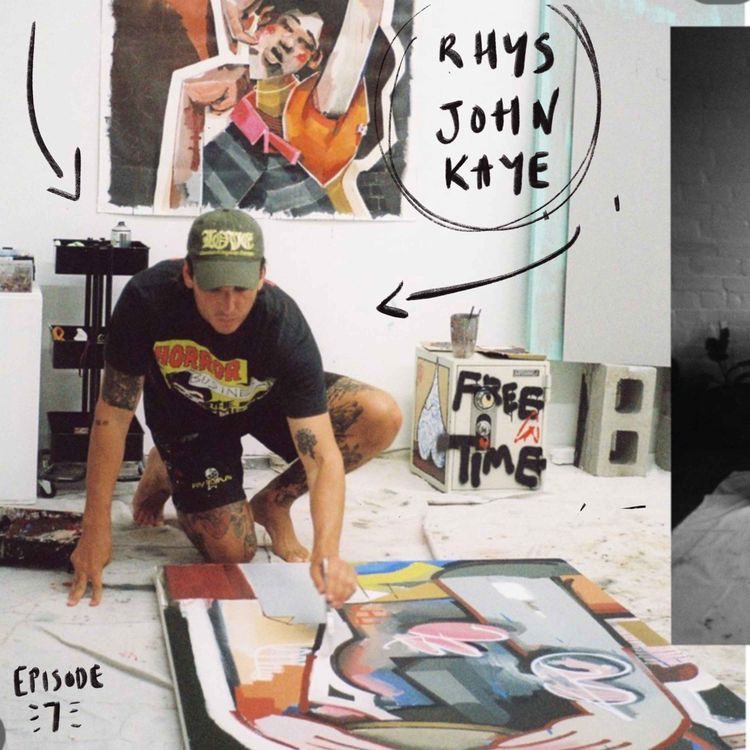 cover art for RHYS JOHN KAYE -  Staying in alignment & creating with intention 