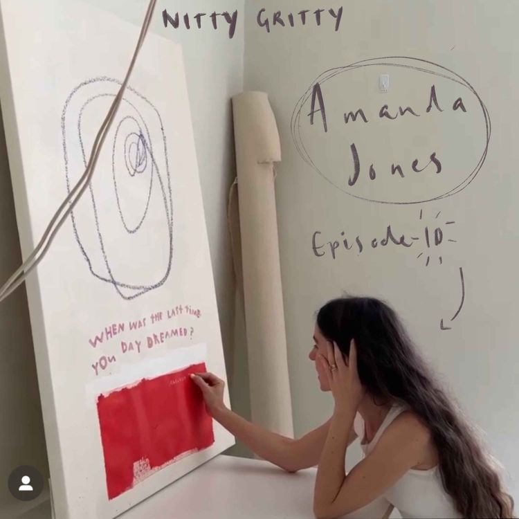 cover art for AMANDA JONES- Turning poetic literature into visual art