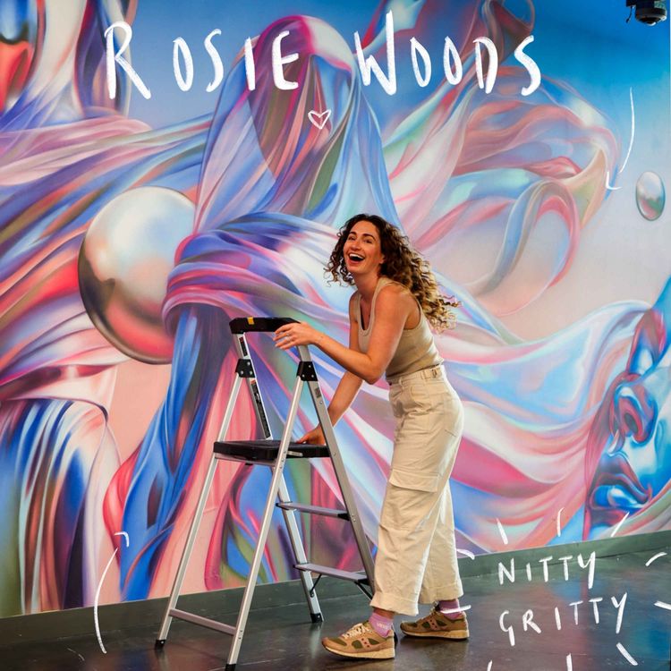 cover art for ROSIE WOODS - Murals, self comparison and investing in your work 