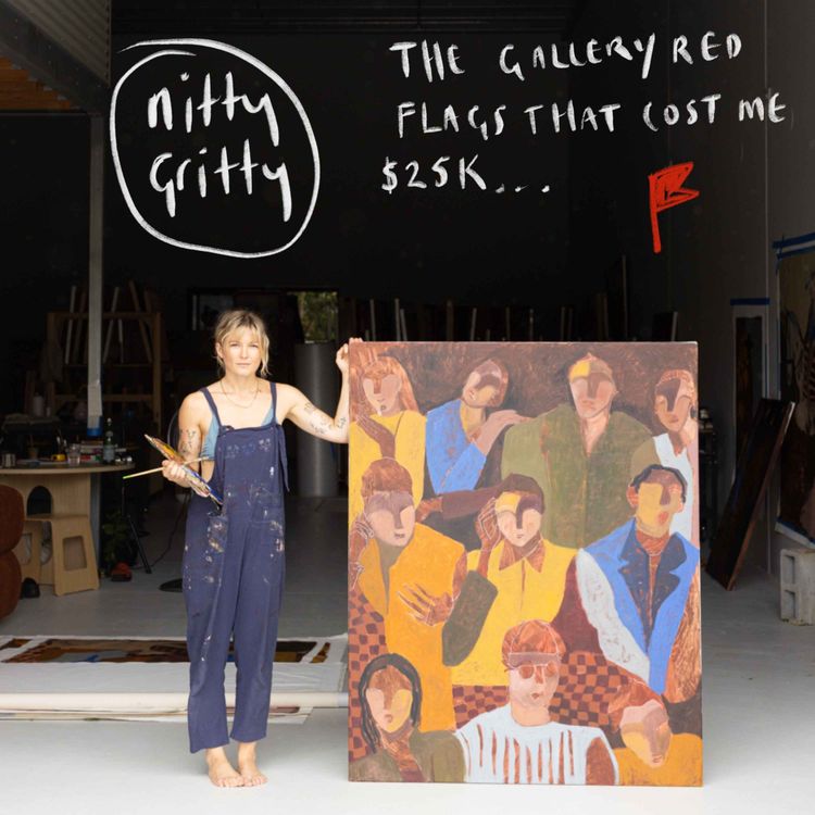 cover art for KATE FLORENCE - The gallery red flags that cost me $25K