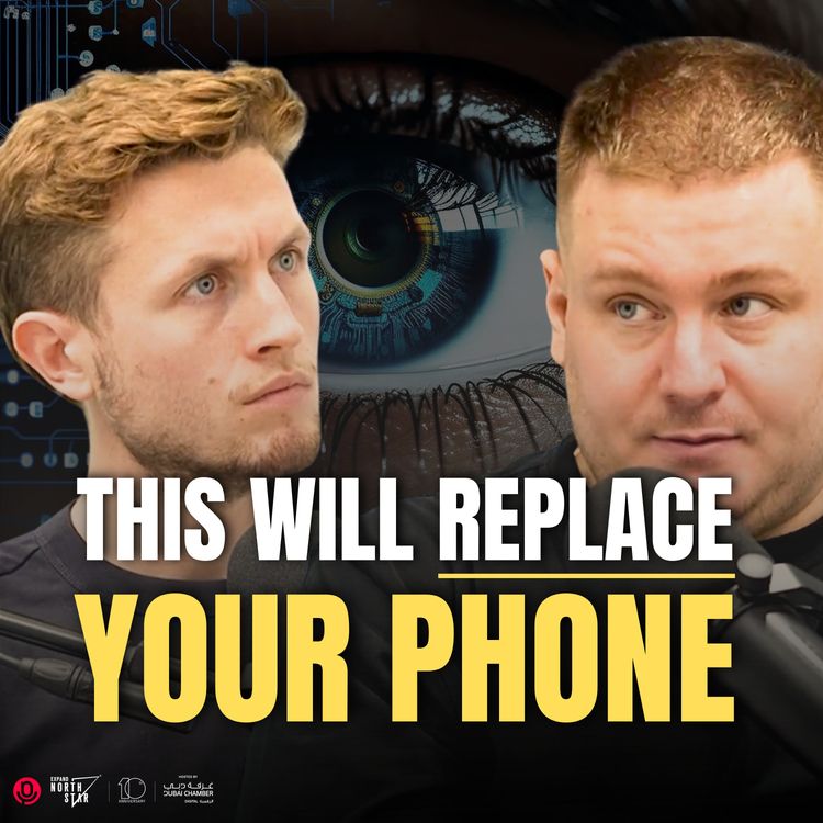 cover art for The First AI Human (He's Building Actual Superpowers) | Roman Axelrod