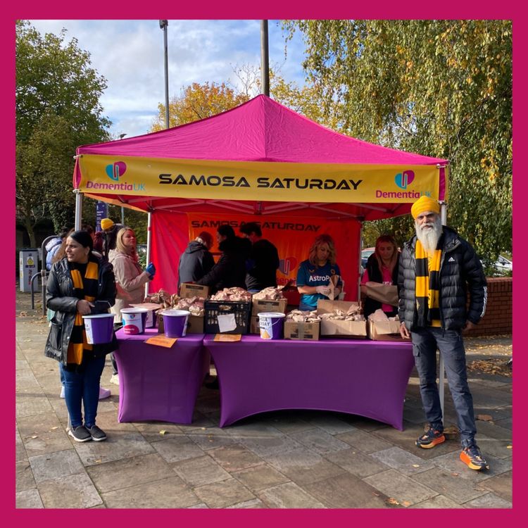 cover art for S3 EP1 Manny's Samosa Saturday for Dementia UK