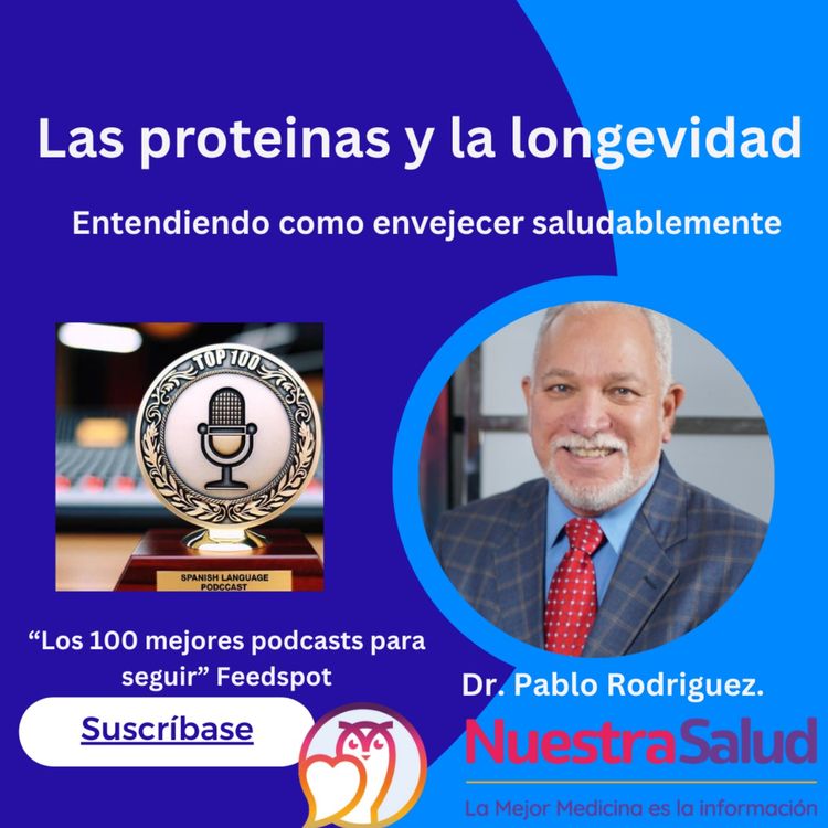 cover art for Las proteínas y la longevidad