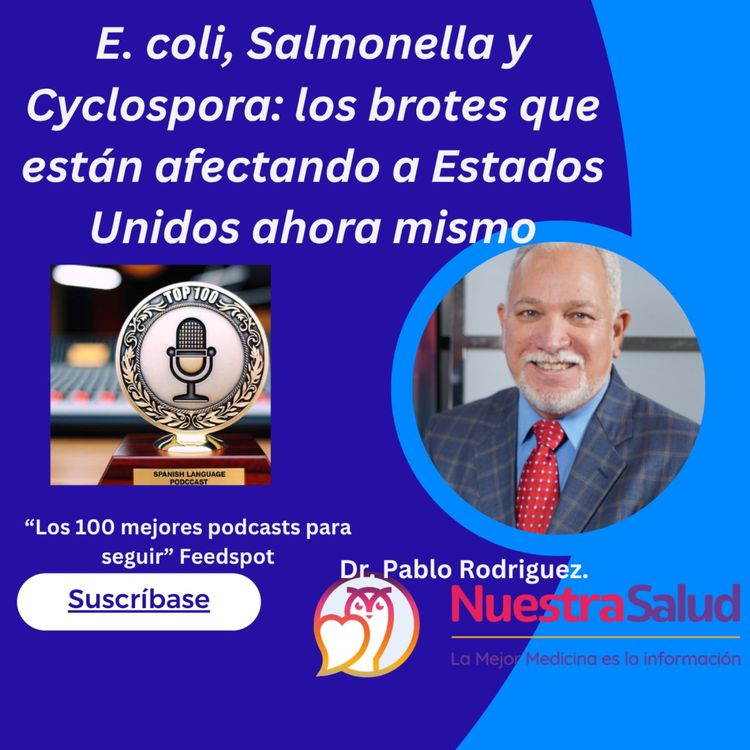 cover art for E. Coli, salmonella y cyclospora
