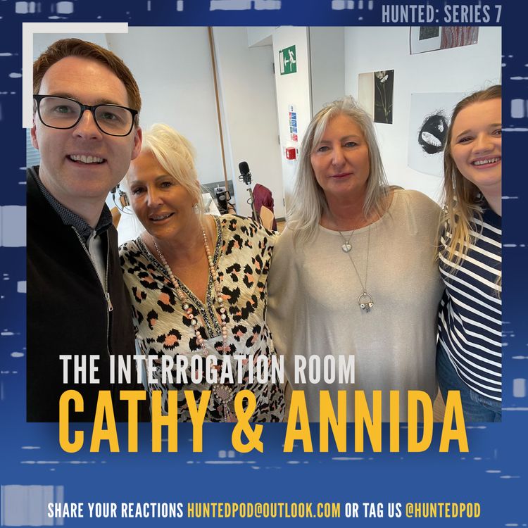 cover art for The Interrogation Room - Cathy & Annida | Hunted Series 7