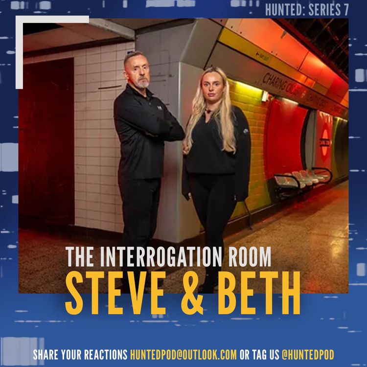 cover art for The Interrogation Room - Steve & Beth | Hunted Series 7