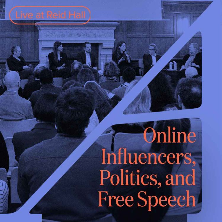 cover art for Live at Reid Hall: Online Influencers, Politics, and Free Speech