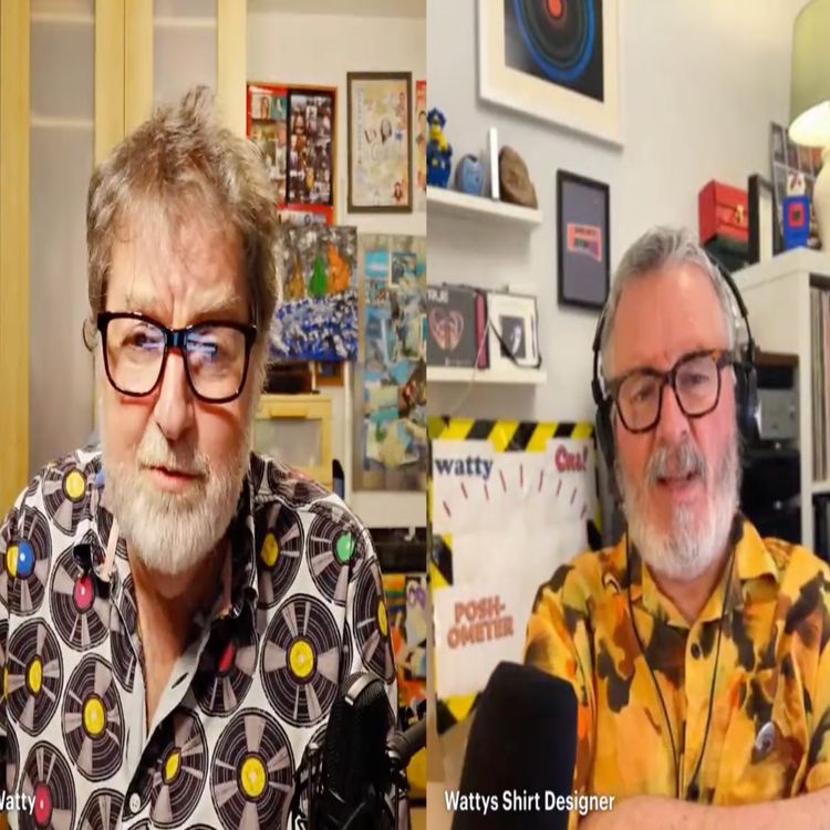 cover art for Watty and Cas talk Greenland, Teeth, dentists, making comedy out of a complicated world