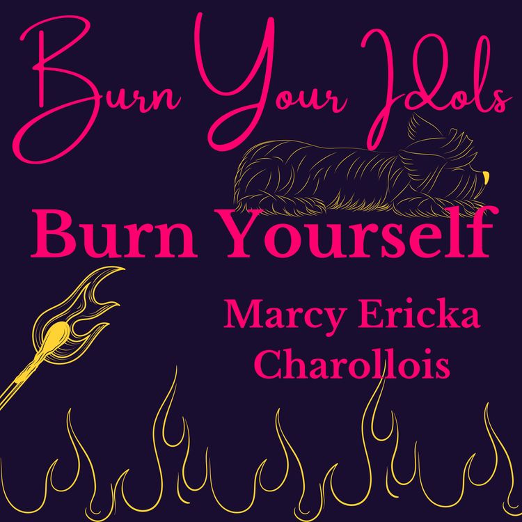 cover art for Burn Yourself - conversation avec Marcy Ericka Charollois