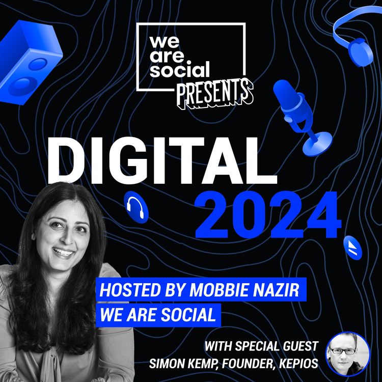 cover art for Digital 2024 - behind the numbers