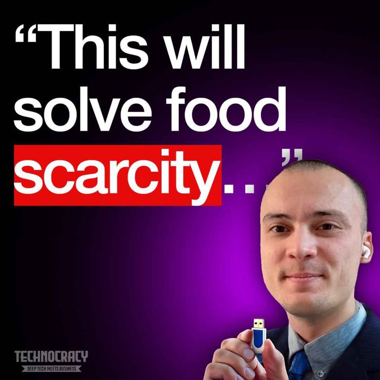 cover art for Using Quantum Computing to Solve Hunger?