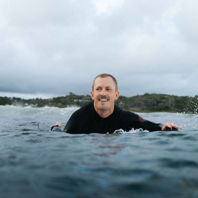 cover art for SØRF-PODDEN Episode 20. Espen O. Evertsen