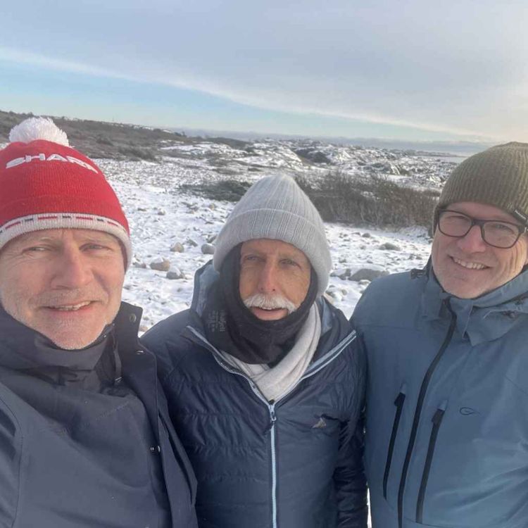 cover art for SØRF-PODDEN Episode 43. Michael C. Rowbotham 