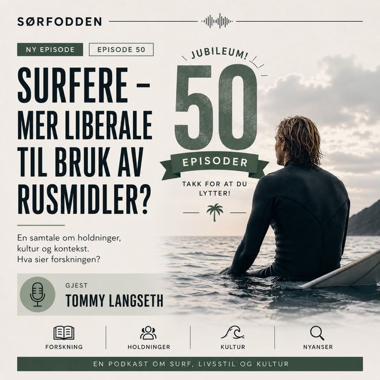 cover art for SØRF-PODDEN Episode 50