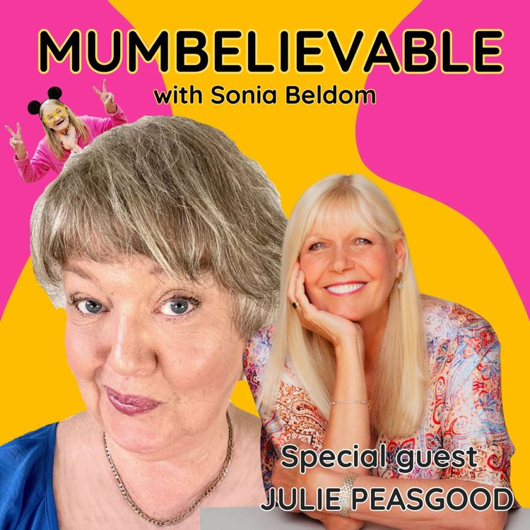 cover art for Julie Peasgood “Walking the mum tightrope”