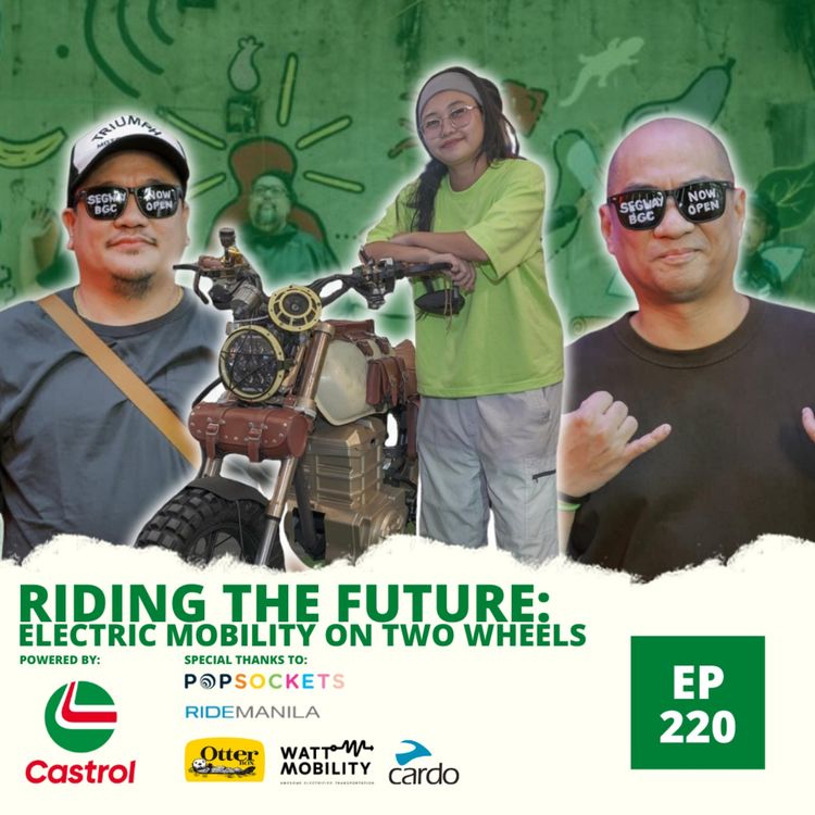 cover art for Ep. 220: Riding the Future: Electric Mobility on Two Wheels