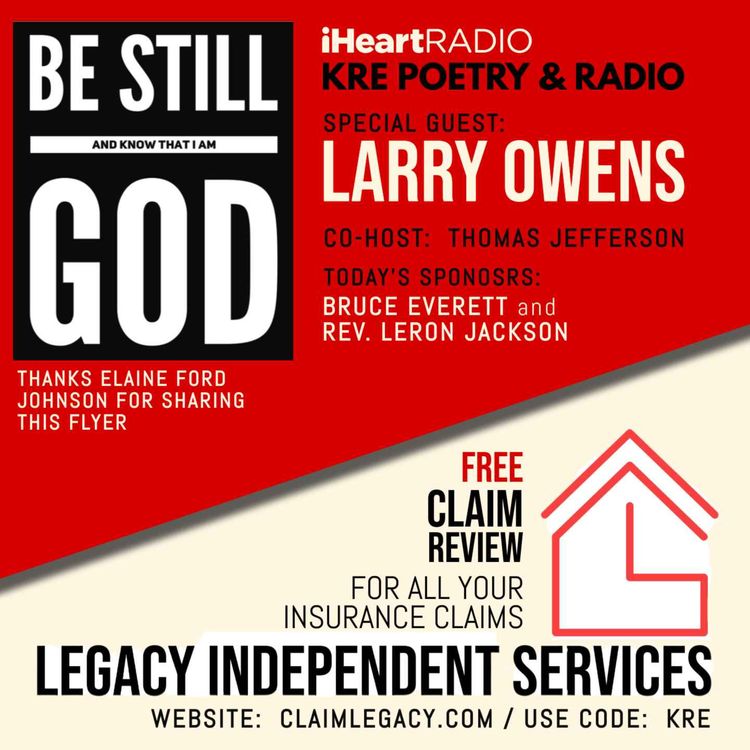 cover art for KRE POETRY AND RADIO - (GUEST:  LARRY OWENS)