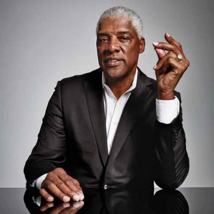 cover art for SANDERS SAYS - LARRY SANDERS and DR. J talk FAMILY, FATHERHOOD and TRAUMA