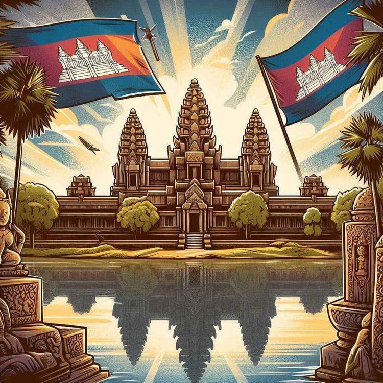 cover art for Cambodge : Entre temples et batailles d'eau
