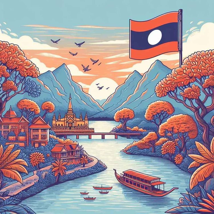 cover art for Laos : A la poursuite du Mekong