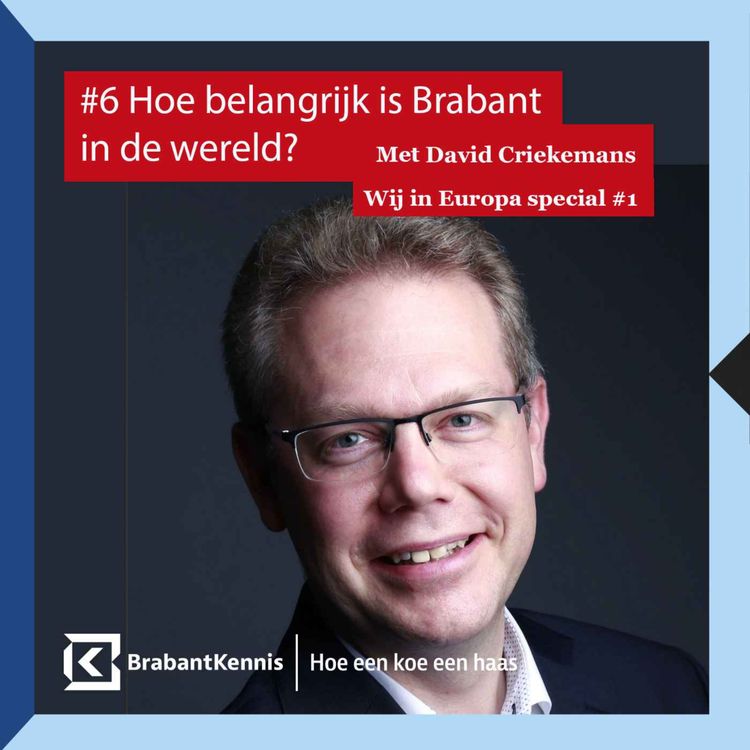 cover art for #6 Hoe belangrijk is Brabant in de wereld? - met David Criekemans