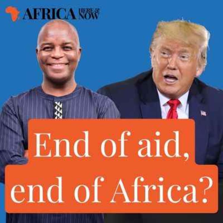 cover art for  Trump's Golden Opportunity to Africa with Thebe Ikalafeng