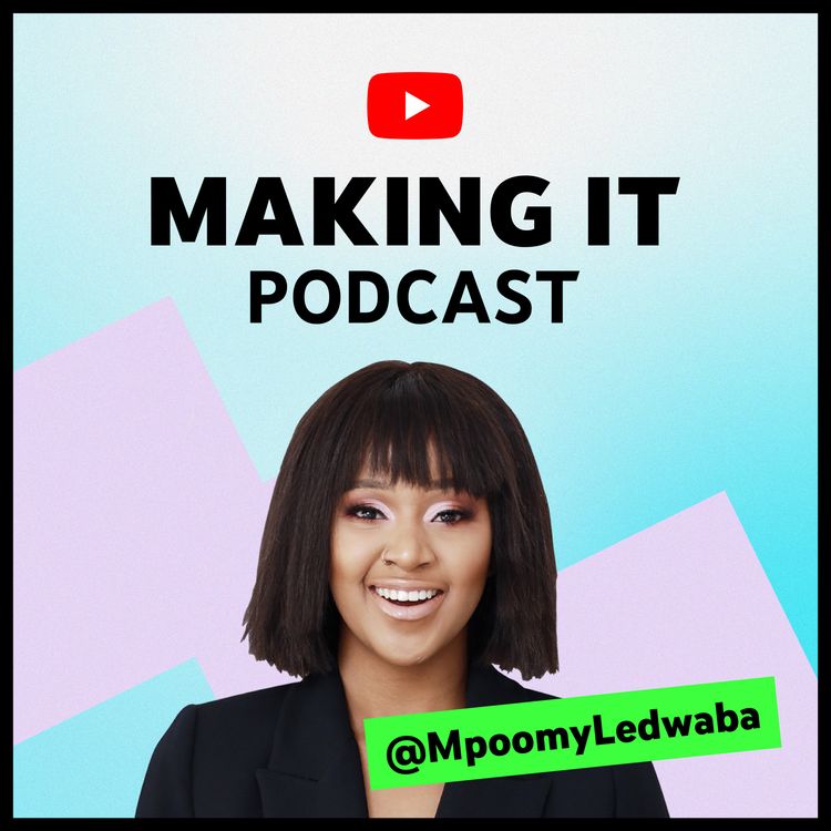 cover art for Mpoomy (@MpoomyLedwaba): Becoming a podcast pioneer and trendsetter