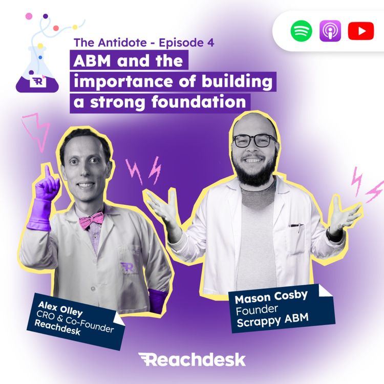 cover art for Building a strong ABM foundation, with Mason Cosby