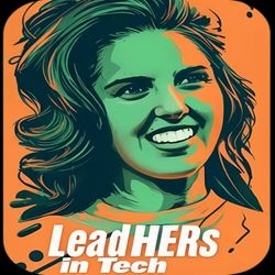 cover art for LeadHERs in Tech