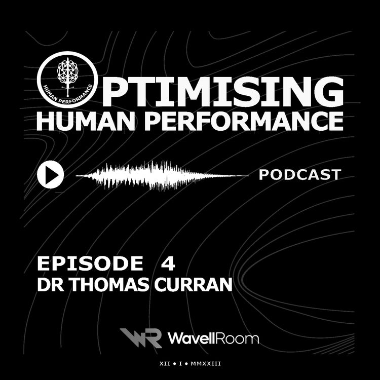 cover art for Dr Tom Curran; The Perfection Trap 