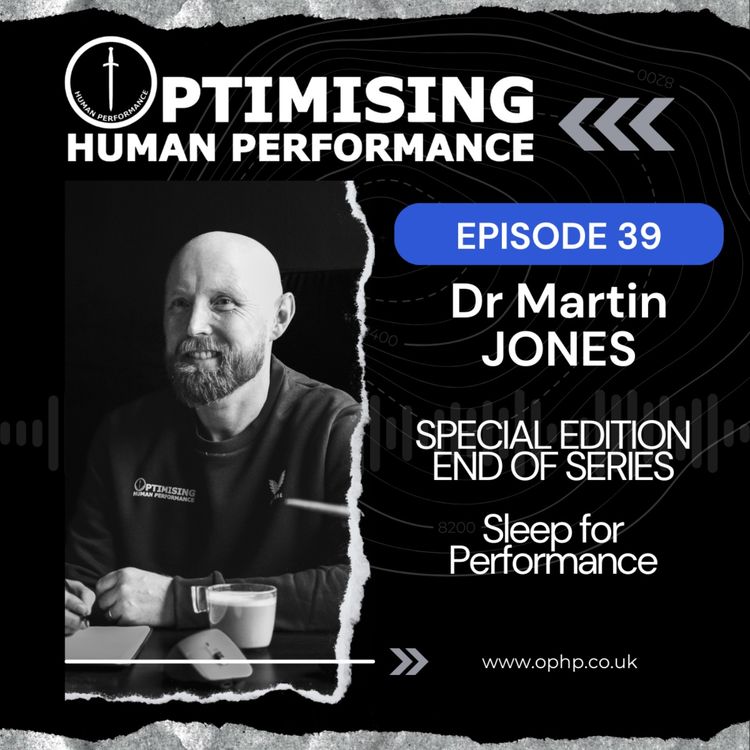 cover art for Sleep for Performance with Martin I. Jones