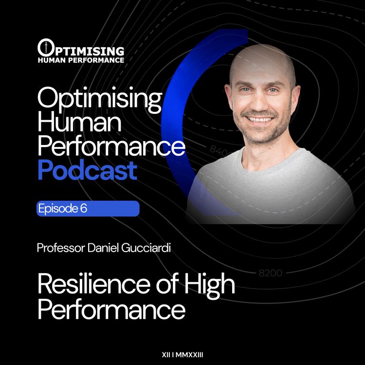 cover art for Professor Daniel Gucciardi; Mental Toughness & Resilience