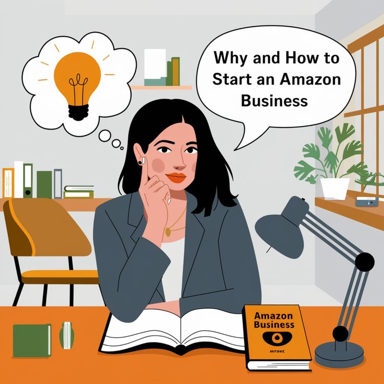 cover art for Episode 50 - Why & How to Start and Amazon Business