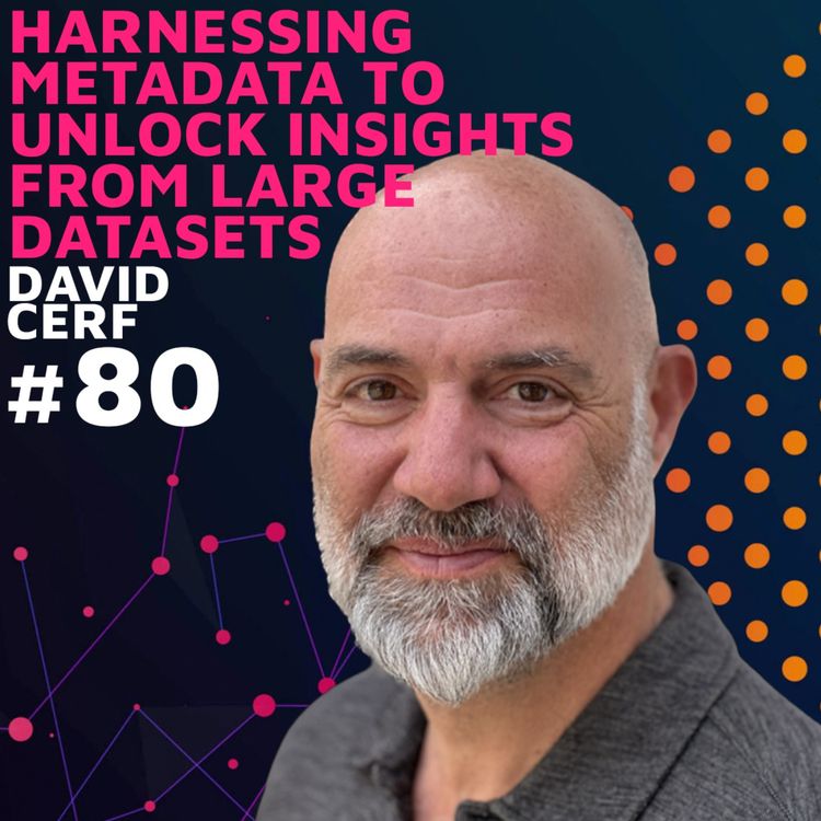 cover art for Harnessing Metadata to Unlock Insights from Large Datasets w/ David Cerf